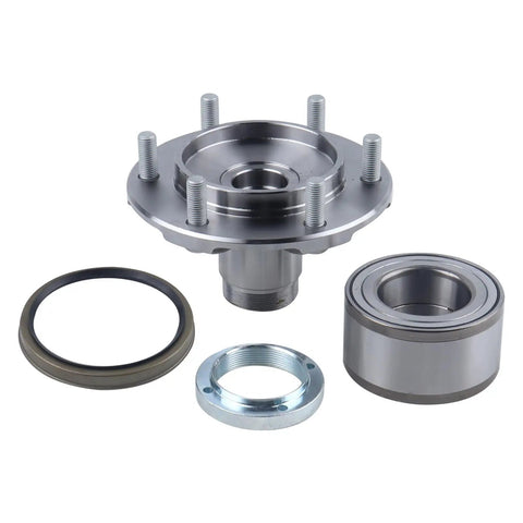 2WD Front Wheel Hub Bearing Kit For Toyota 4Runner 1996-2001, Sequoia 2001-2007, Tundra 2000-2006, And Tacoma 1999-2004 Prerunner VZN19 Body