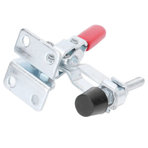 Two Pack Quick Toggle Clamps With Anti Slip Grips Built Tough For Welding Fixtures And Hold Downs Heavy Duty Iron And Plastic Clamp Set