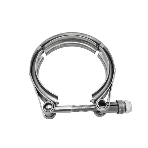 2X 3 Inch Stainless Steel V Band Clamp With 2 Pcs Male And Female Flanges 304 Stainless Steel Exhaust Clamp For High Temperature Corrosion Resistance And Vibration Durability For Automotive And Industrial Exhaust Systems