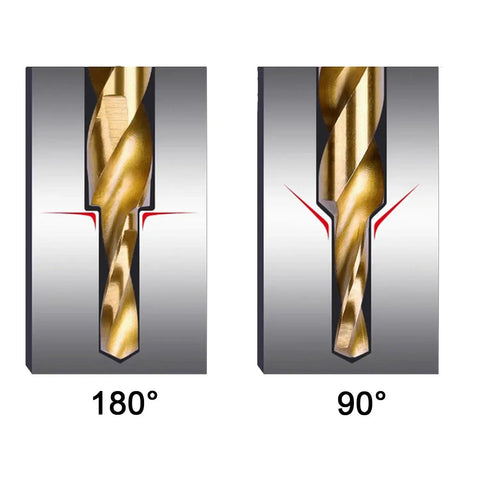 Two Stage Step Drill Bit Stainless Steel Pro Grade For Copper Aluminum Stainless Steel Titanium Alloy Variable Diameter