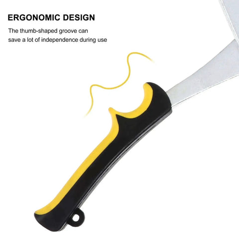 Close-up of ergonomic handle design on Handheld Hole Punch Pliers Stainless Steel Belt Puncher Tool for Leather Crafting and Metal Sheet Punching