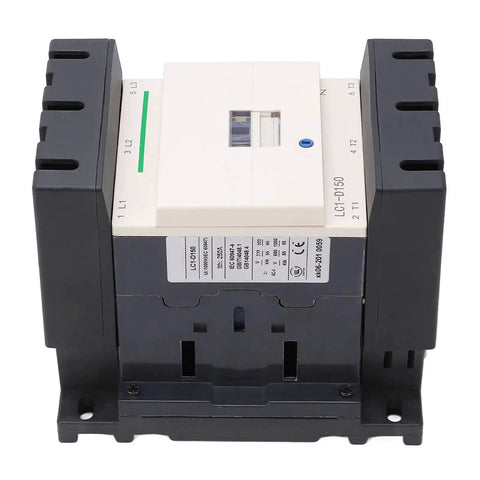 Three Pole AC Contactor 150 Amp With All The Right Accessories For Quick Circuit Connection And Safe Disconnection 110V Heavy Duty Controller