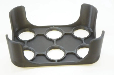 CNC Collet Tool Holder Rack For CAT40 BT40 NMTB40 40 Taper Systems Holds Up To 6 Tools Fits Up To 3 Inch Diameter Measures 10 By 7 Inches
