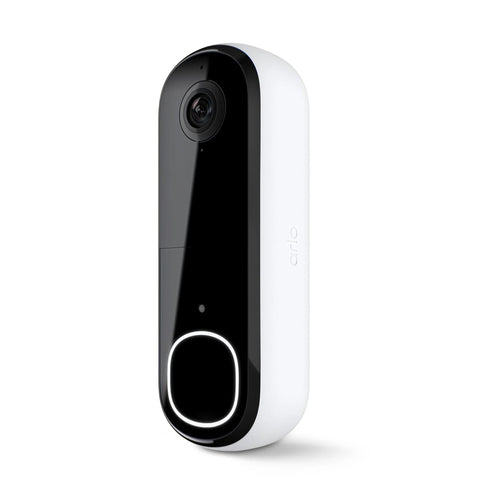2K Video Doorbell With Wired Or Wireless Setup, 2-Way Audio, Night Vision, Head-To-Toe Video View, weatherproof design