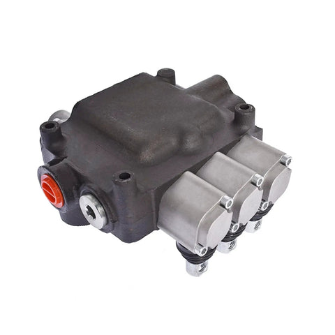 Three Spool Hydraulic Directional Control Valve For Loaders And Tractors With 21 GPM Flow And 3625 PSI Rating SAE Ports Waltyotur