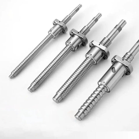 12mm Ball Screw With SFU1204 RM1204 Anti Backlash Linear Motion Screw Set With Nut, 420mm Long, depicted in various sizes