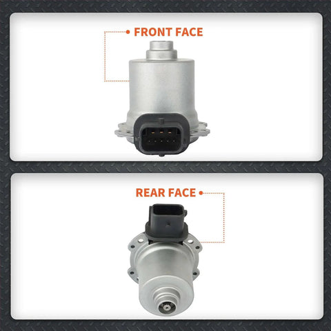 Front and rear view of Two Pack Automatic Transmission Clutch Actuator Replacement For Ford Fiesta And Focus 2011 Through 2017 Direct