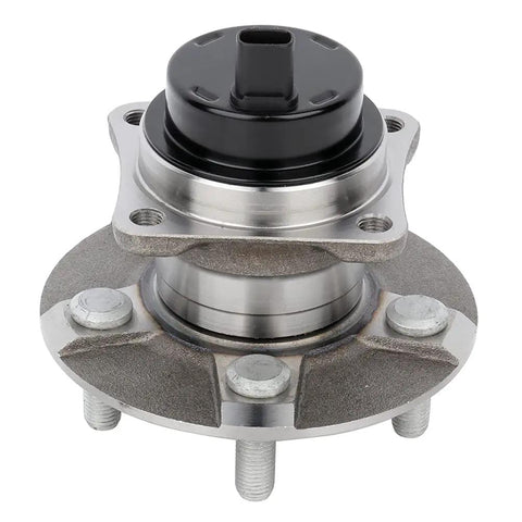 Two Rear Wheel Bearing And Hub Assembly Set For 2003 To 2008 Pontiac Vibe Toyota Corolla And Matrix And 2004 To 2009 Prius With ABS 5 Lug Pattern Plug And Play Fit OEM Style Replacement 512217