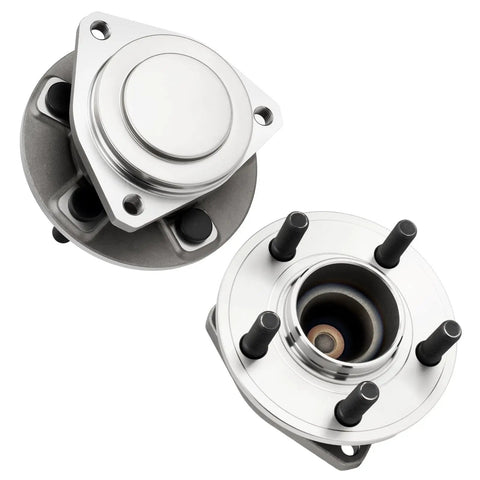 Front Wheel Hub Bearing Assembly With ABS 513325 Pair For Dodge Charger 2015 To 2020 Challenger 2015 To 2022 RWD 5-Lug