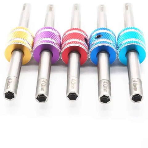 Colorful Mini 4WD Hexagonal Turnbuckles 4 To Four Point Five Millimeter Self Made Parts For Tamiya Pro Tool Use To Install And Remove Nuts