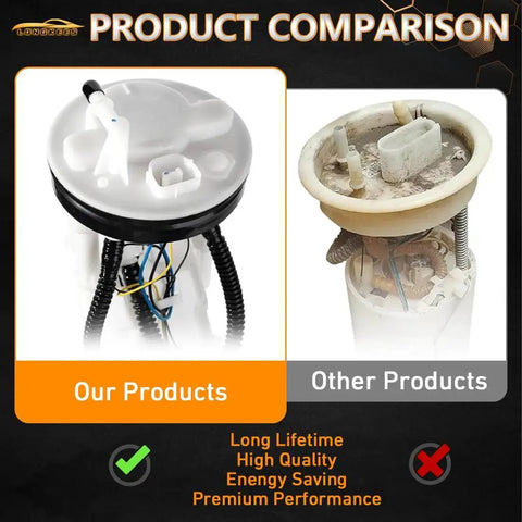 Fuel Pump Module Assembly For Jeep Wrangler TJ 1997-2002 2.5L 4.0L 19 Gallon Tank Direct Fit Replacement product comparison