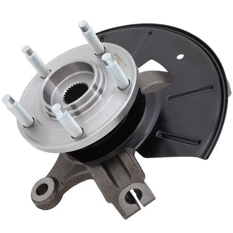 Front Left Wheel Hub Bearing And Steering Knuckle Assembly 698405 Fits Mercury Mariner 2005-2011, Ford Escape, Mazda Tribute