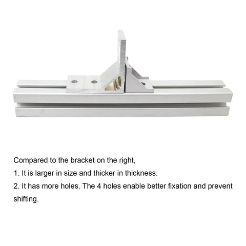 10 Pack 1 Inch Slot Aluminum Corner Brackets For 1010 And 2525 Extrusions With M6 Bolts And Nuts in use
