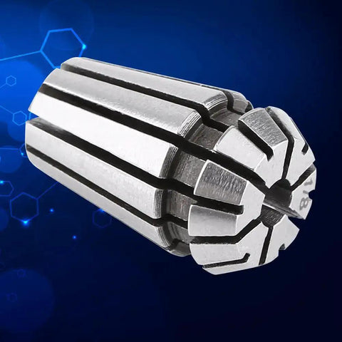 Three Piece CNC Collet Set For Lathe And Milling One Eighth Inch Four Millimeter And Six Millimeter Spring Collets For Engraving