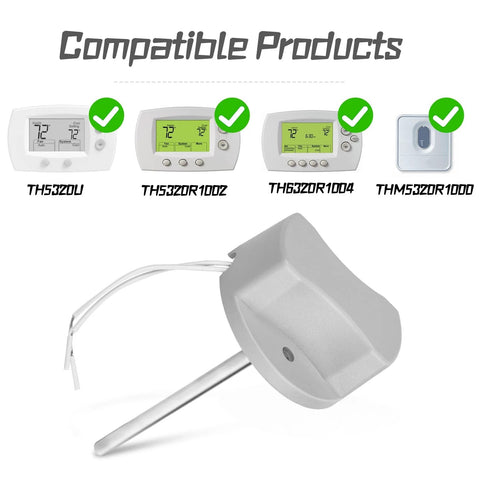 Discharge Air Temperature Sensor C7735A1000 Replacement For HVAC Systems Pro Grade Precision Sensing Compatible Controllers