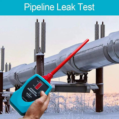 Ultrasonic Leak Detector Stethoscope Kit With 36 To 44kHz Air And Contact Probes for Pipeline Leak Detection