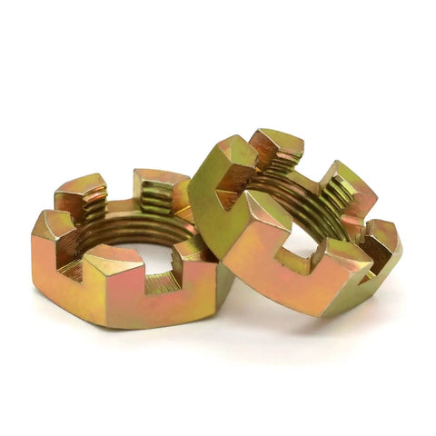 Heavy Duty Trailer Nut Kit For One Inch Shaft Spindle Includes One Inch Spindle Nuts Spindle Washers And Two Point Two Inch Long Cotter Pins