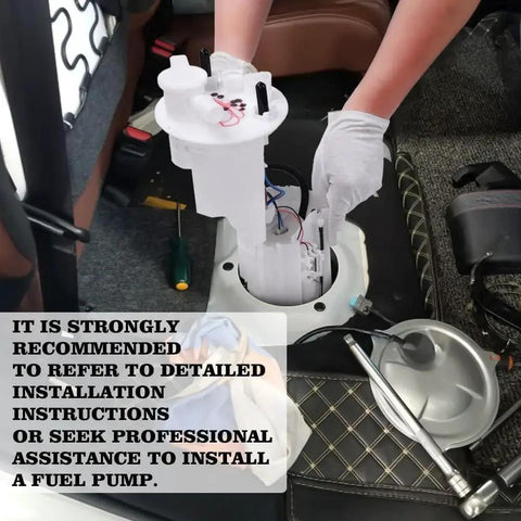 Plug And Play Electric Fuel Pump Assembly With Sending Unit OE Replacement Kit installation in Toyota car