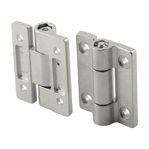Ball Bearing Door Hinges Zinc Alloy Adjustable Torque Flat Hinge 360 Degree Rotation Easy Install Furniture Cabinets