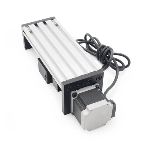 HBX1605 300mm Linear Motion Guide Actuator With Double Linear Rail Slide 1605 Ballscrew And Nema23 Stepper Motor