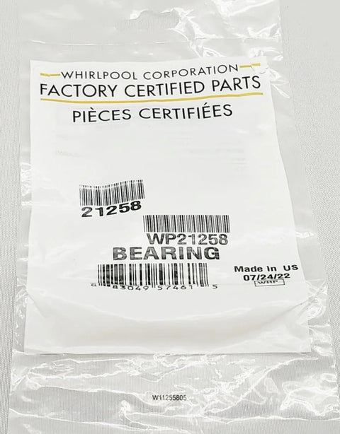 Washer Lid Hinge Bearing Genuine OEM New Sealed In Original Factory Packaging Made In USA AM 3 6 1L EA251221 Replacement Part