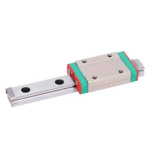 100mm Stainless Steel Linear Guide Rail For CNC And 3D Printers High Load Torsion Miniature Rail System with slide block