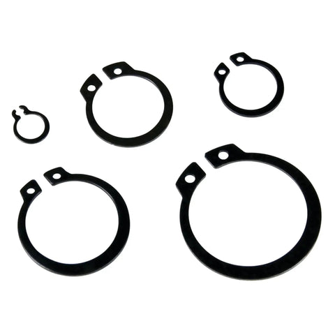 External Snap Ring Assortment Kit 300 Pieces With 18 Popular Sizes Re Sealable Storage Case Your Go To Garage Essential For Quick Fixes