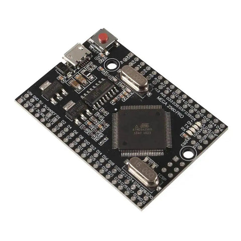 Mega 2560 Pro Embedded Board With CH340G USB UART Converter And ATmega2560-16AU Chip, compact 38x55mm with pin headers