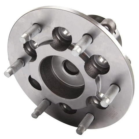 Two Piece Front Wheel Hub Bearing Kit For 2004-2008 Chevrolet Colorado And GMC Canyon 2.8L 2.9L 3.5L 3.7L Front Left And Right Replacement With Easy Install And Durable Hub Assembly showing metal structure with bolts