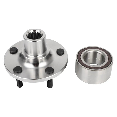 Front Wheel Bearing And Hub Assembly Premium NT510110 Fits Ford Escape 2013 Through 2019 And Lincoln MKC 2015 Through 2019 Non ABS Front Left Right 2 Piece Hub Replacement For Easy Install And Smooth Ride