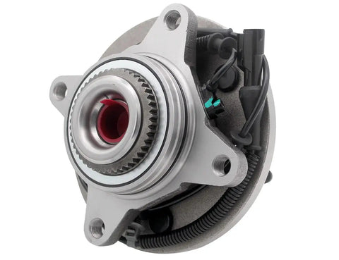 Front Wheel Bearing Hub Assembly For 2004 2005 Ford F150 Four Wheel Drive 6 Lug ABS Cable Compatible With Heritage Hub