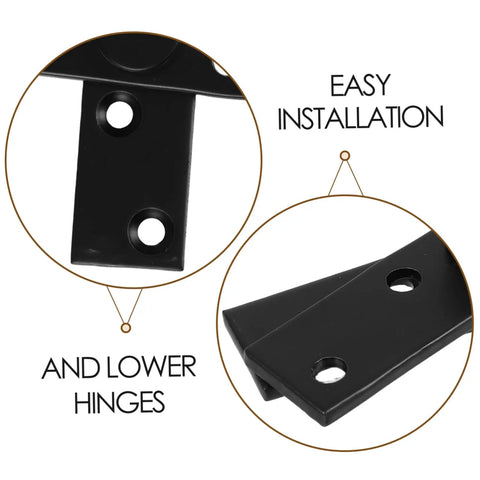 Close-up view of Hidden 360 Degree Stainless Steel Pivot Hinge For Doors And Bookcases Heavy Duty Invisible Concealed Hinge.