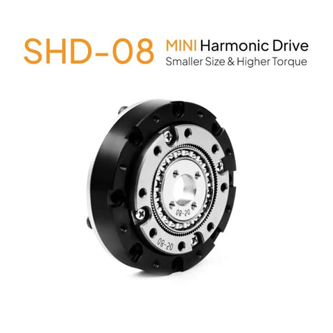 Mini Hollow Nema 11 BLDC Motor Speed Reducer 42mm Gearbox 100 To 1 Strain Wave Harmonic Drive for robot arm