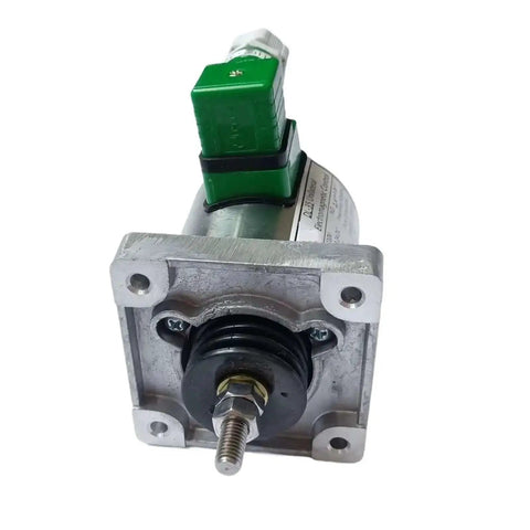 Front view of AC 110V Escalator Brake Electromagnet Replacement For Elevators Elevator Spare Part Industrial Magnetic Brake Coil Beefy Durable Safety Brakes Compatible With Multiple Escalator Models For Quick Maintenance And Repair.