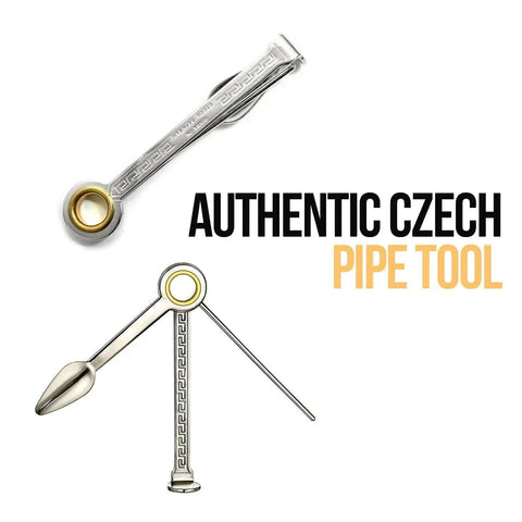 3 In 1 Pipe Tool Cleaner Reamer Tamper Poker Set Crafted From 100 Percent Stainless Steel Czech Made Durability Rust Resistant Finish