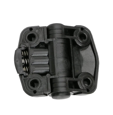 Cl195 Plastic Hinge Adjustable Torque Multi Point Positioning Door Hinge Black 1 Piece for cabinets and doors