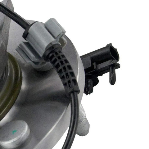 Close-up view of Front Wheel Bearing And Hub Assembly 6 Lug With ABS For 4WD Vehicles Fits Chevy Silverado Suburban Tahoe