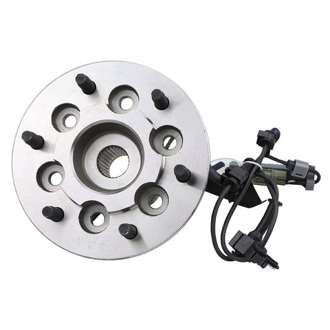 2Pc Front Wheel Hub And Bearing Assembly With ABS For 2004-2008 Chevy Colorado 4x4 And GMC Canyon 4x4 Includes 515110 515111 Dual Hubs Sealed Bearings