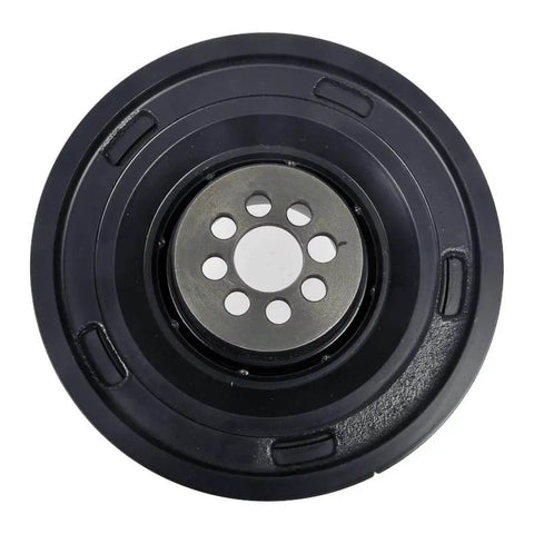 Premium Harmonic Balancer For Audi A5 2015 2016 Cast Iron Black Serpentine Drive Belt 59mm Depth 24mm Inside Diameter Replacement