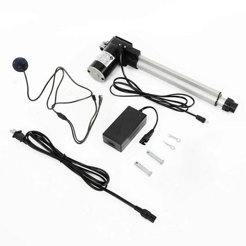 Recliner Motor Actuator Replacement Kit 24V DC Linear Actuator With 250mm Stroke for electric sofas with connectors and cables