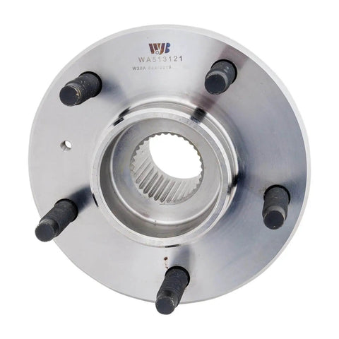 Front view of Wheel Hub Assembly with Pre-Pressed Bearing and Integrated ABS Speed Sensor for Century 3.1L V6 FWD