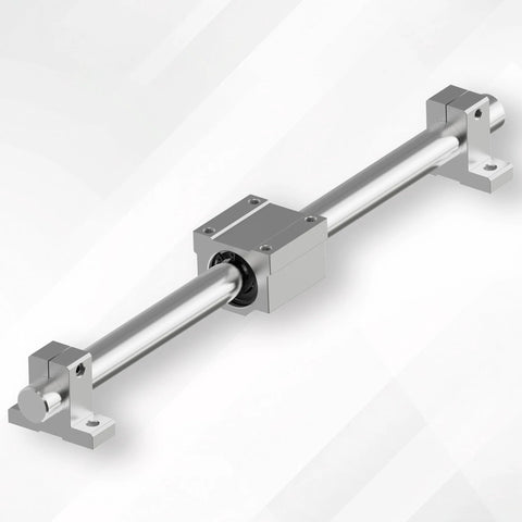 FOCMKEAS 4x SCS8UU linear ball bearings with aluminum slide blocks, 8mm ID × 30mm length