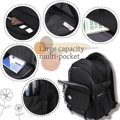 Three Piece Boys Rolling Backpack Set For School And Travel with large capacity multi-pocket design