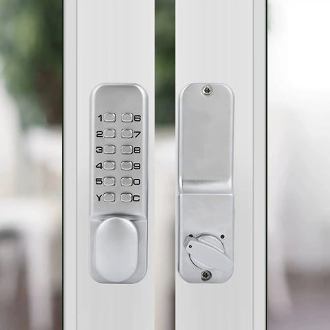 Zinc Alloy Mechanical Password Lock For Sliding Doors Keyless Home Security Lock For Kitchen And Balcony