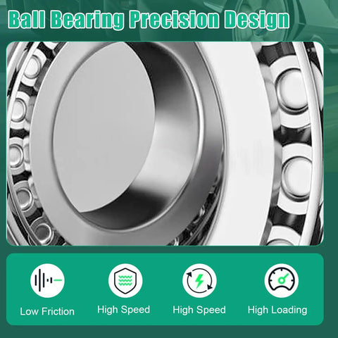 Close-up view of ball bearing from Front Wheel Bearing Hub Assembly Set 2Pcs 513296 Fits Altima 2007-2018, Maxima 2009-2019