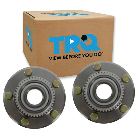 Two Piece Rear Wheel Bearing And Hub Assembly Set For Mitsubishi Lancer 2004-2006 And Outlander 2003-2006