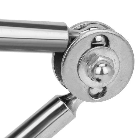 Close-up of adjustable joint on Adjustable Third Hand Soldering Station Clamp For Jewelry Making And Repairs
