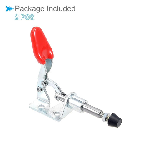 Toggle Clamp GH301AM 110 Lbs Holding Capacity With Quick Release Push Pull Action Down Clamp For Woodworking 2 Pack