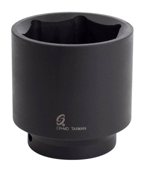 256 One Half Inch Drive One And Three Quarter Inch Impact Socket Beefed-Up Heavy Duty Chrome Molybdenum Steel Radius Corner Design