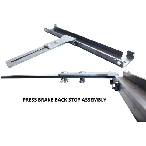 40 Inch Finger Press Brake DIY Builder Kit With Adjustable Back Stop For Steel Bending, beefy unassembled frame.